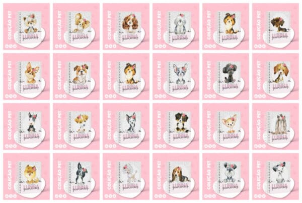 Pack Capas Pet Dog Macho e Fêmea - Arquivo Digital