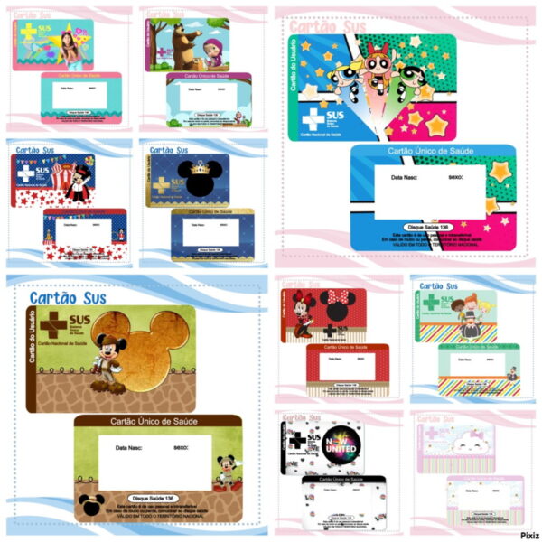 Pack Cartão Sus - Arquivo Digital - Imagem 2