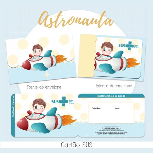 Pack Cartão Sus Meninos e Meninas 01 - Arquivo Digital