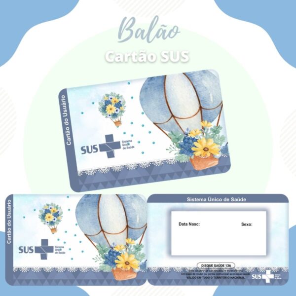 Pack Cartão Sus Meninos e Meninas - Arquivo Digital - Imagem 2