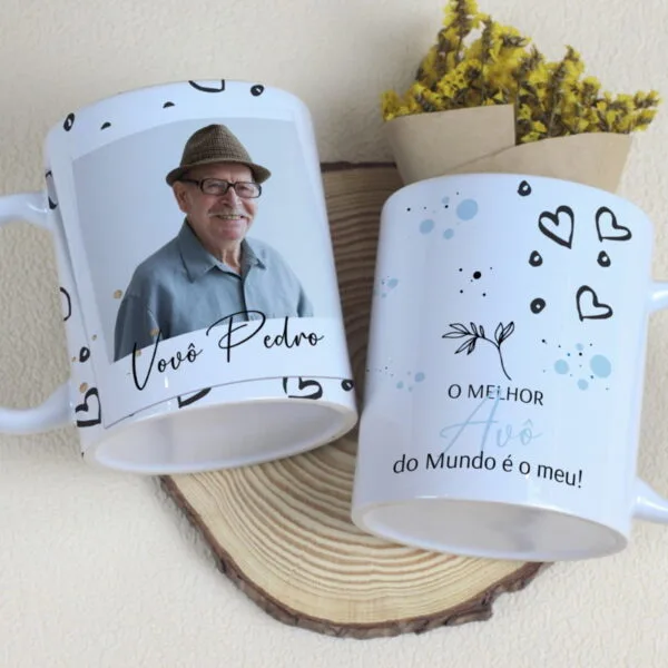 Pack de Artes Canecas Avós - Png e Corel