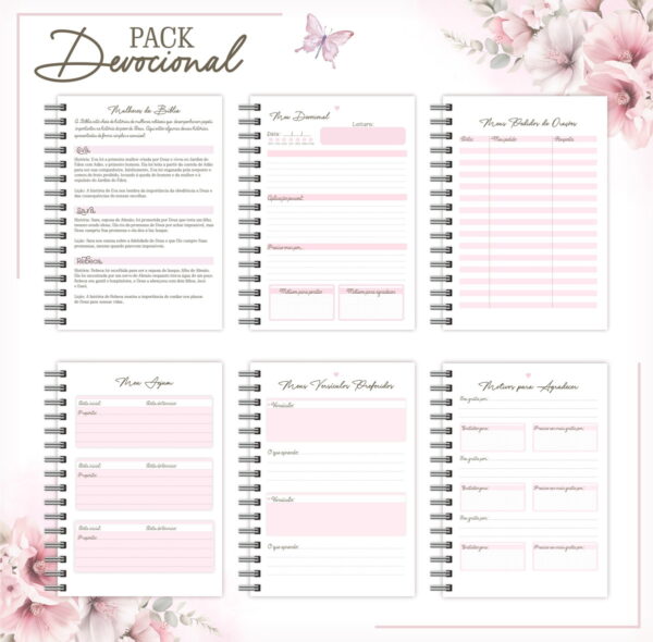 Pack Devocional Feminino- Arquivo Digital - Imagem 5