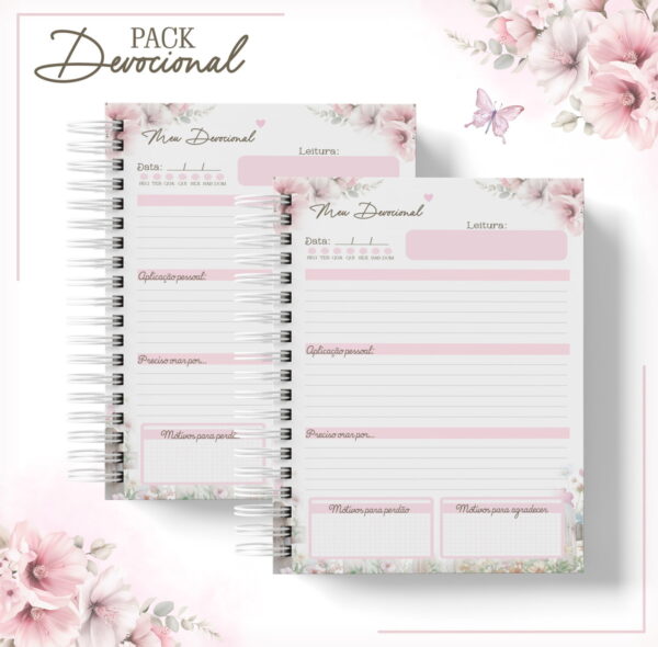 Pack Devocional Feminino- Arquivo Digital - Imagem 3