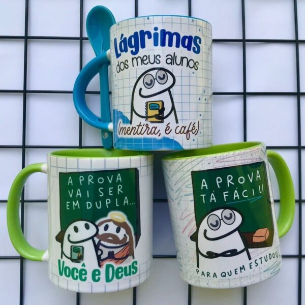 Pack Dia Professores Caneca 25 Arquivos Frases Elementos
