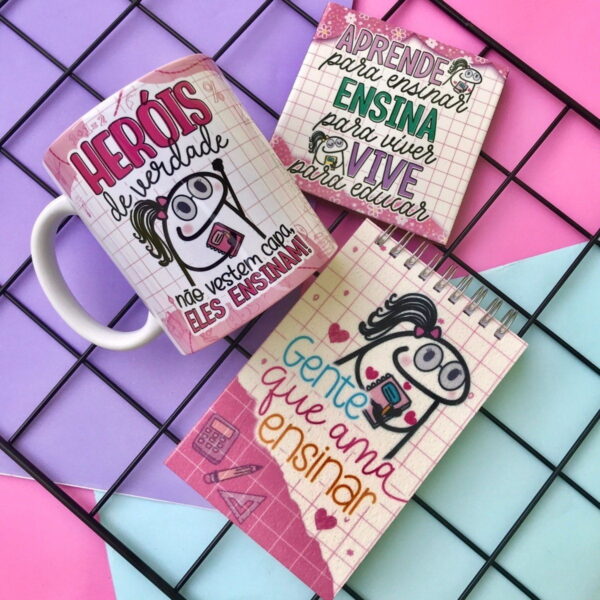 Pack Dia Professores Caneca 25 Arquivos Frases Elementos
