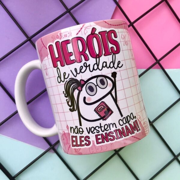 Pack Dia Professores Caneca 25 Arquivos Frases Elementos