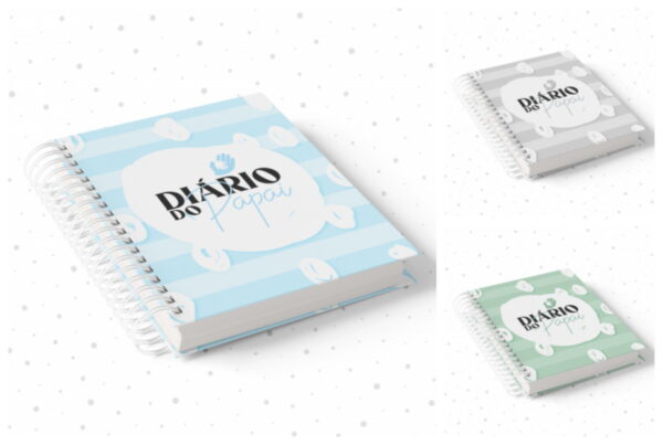 pack diario do papai arquivo digital encadernacao digital