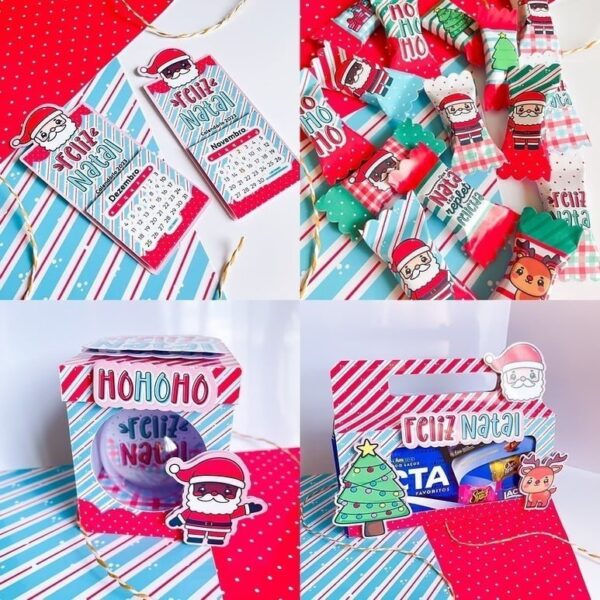Pack Digital Natal Fofinho Elementos P/ Personalizados Png