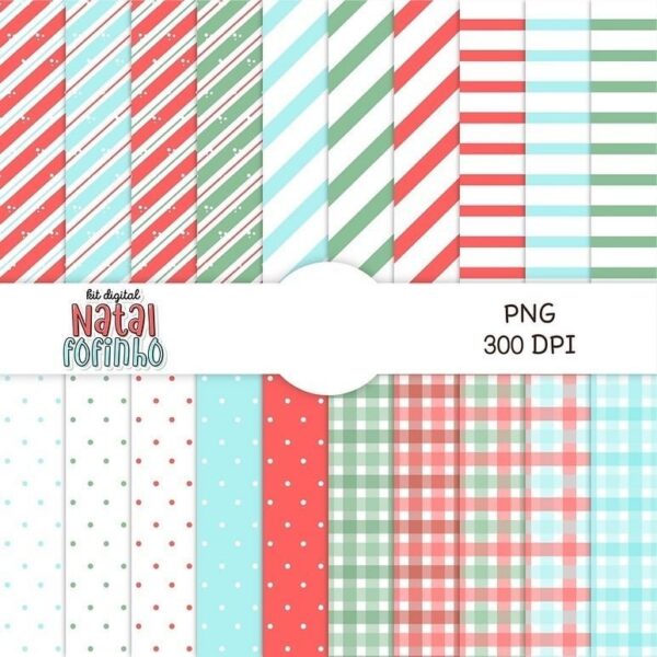 Pack Digital Natal Fofinho Elementos P/ Personalizados Png