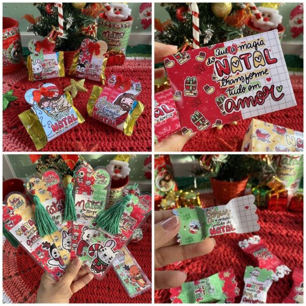 Pack Digital Natal Fofo Elementos P / Personalizados Em Png