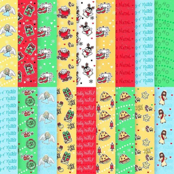 Pack Digital Natal Fofo Elementos P / Personalizados Em Png