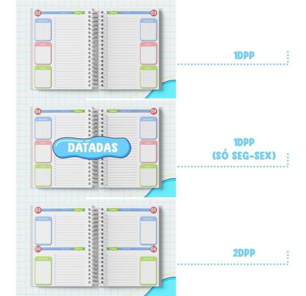 Pack Digtal Agenda Escolar 2023 Combo Completo Capa + Miolo