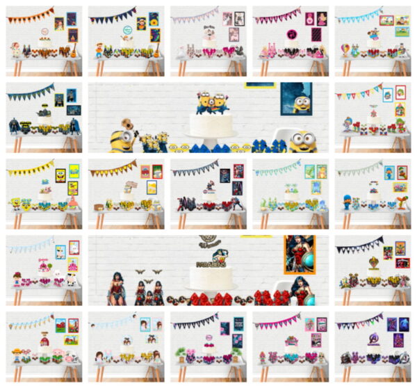 Pack E So Um Bolinho Arquivo Digital