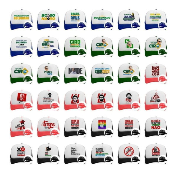Pack Eleições 2022 Presidente Lula Bolsonaro Ciro Pt Psl Pdt