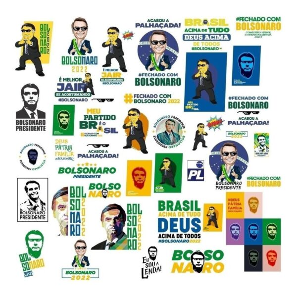 Pack Eleições 2022 Presidente Lula Bolsonaro Ciro Pt Psl Pdt