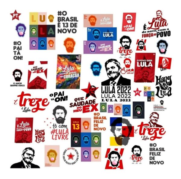 Pack Eleições 2022 Presidente Lula Bolsonaro Ciro Pt Psl Pdt