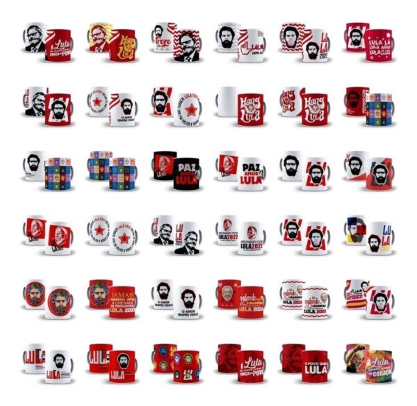 Pack Eleições 2022 Presidente Lula Bolsonaro Ciro Pt Psl Pdt