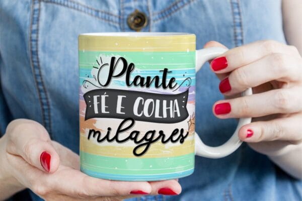Pack Estampa Arte Caneca Motivacional - Arquivo Digital - Imagem 4