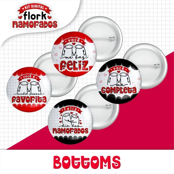 Pack Flork Dias Dos Namorados Arquivos Sublimacao Papelaria 3