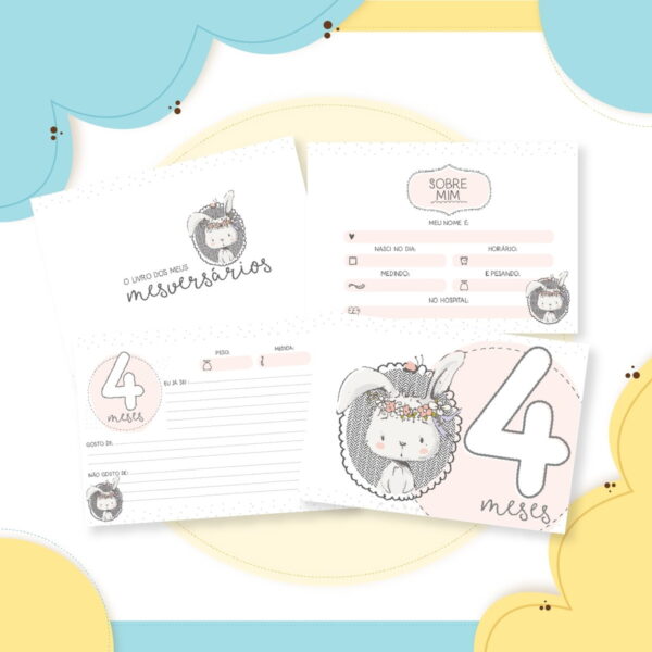Pack Livro Mêsversário 2.0 - Arquivo Digital - Imagem 4