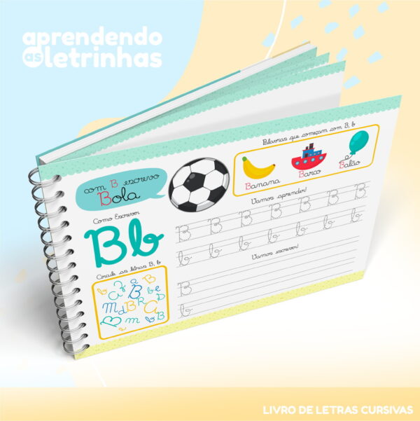 Pack Livros Ativ. Letras Cursivas e Bastão - Arquivo Digital - Imagem 3