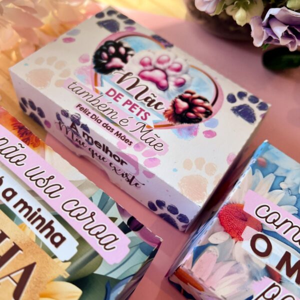 Pack Mimos Dia das Mães 2024 Tags Bloquinho Cards Caneca