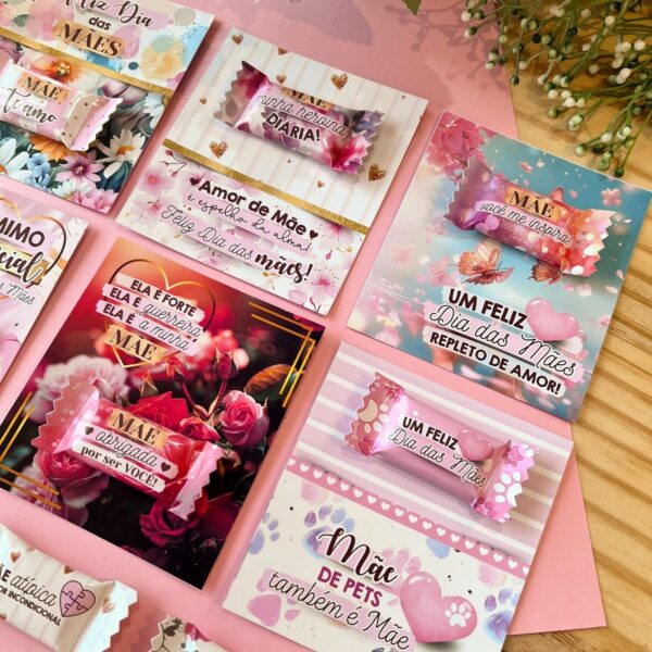 Pack Mimos Dia das Mães 2024 Tags Bloquinho Cards Caneca