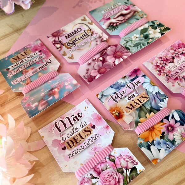 Pack Mimos Dia das Mães 2024 Tags Bloquinho Cards Caneca