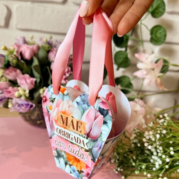 Pack Mimos Dia das Mães 2024 Tags Bloquinho Cards Caneca