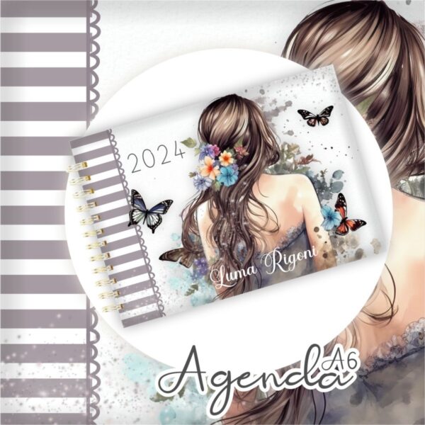 Pack Mini Agenda A6 2024 - Arquivo Digital - Imagem 3