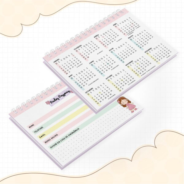 Pack Mini Planner Escolar 2022 - Arquivo Digital - Imagem 4