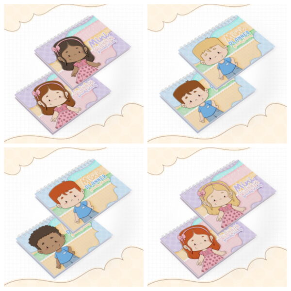 pack mini planner escolar 2022 arquivo digital miolo