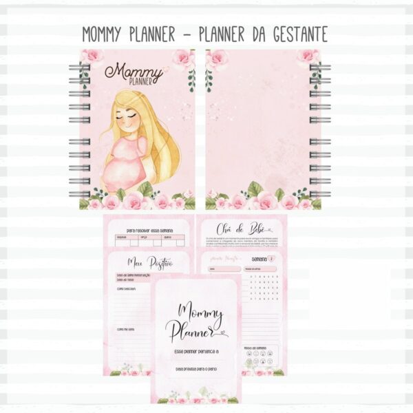 Pack Mommy Planner (Planner da Gestante) - Arquivo Digital - Imagem 2