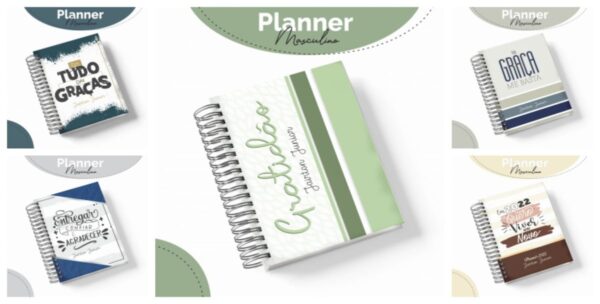 pack planners masculino arquivo digital planner masculino permanente