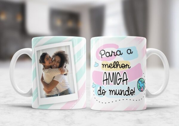 Pacote Artes Canecas Amizade - Png e Corel - Imagem 4