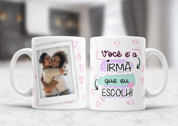 Pacote Artes Canecas Amizade - Png e Corel - Imagem 3