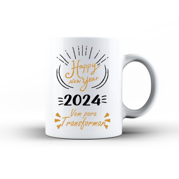 Pacote Artes Réveillon 2024 Sublimação - Png e Corel - Imagem 4
