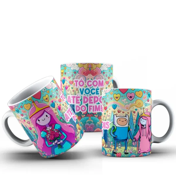 Pacote de Artes para Personalizar Canecas - Hora do Amor