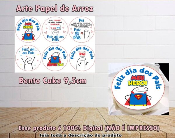 papel de arroz bento flork pais arquivo digital presentar