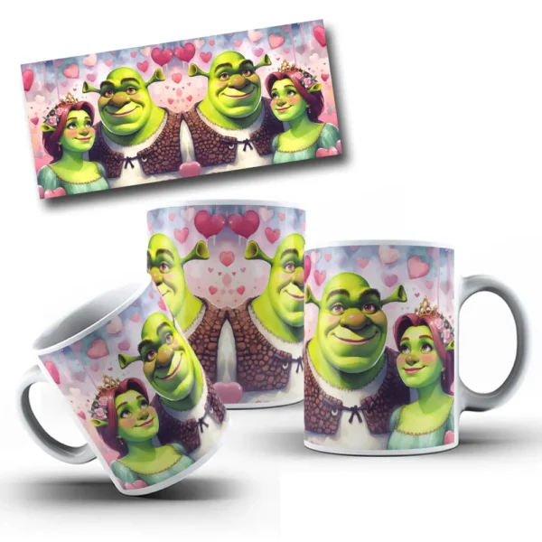 Personagens Românticos PNG para Canecas Personalizadas