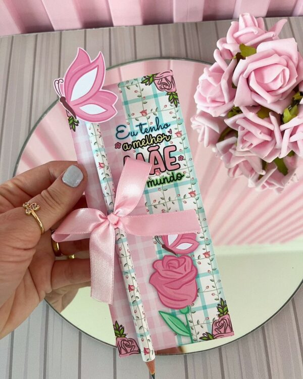 Personalizados Dia das Mães Rosa - Arquivo Digital - Imagem 4