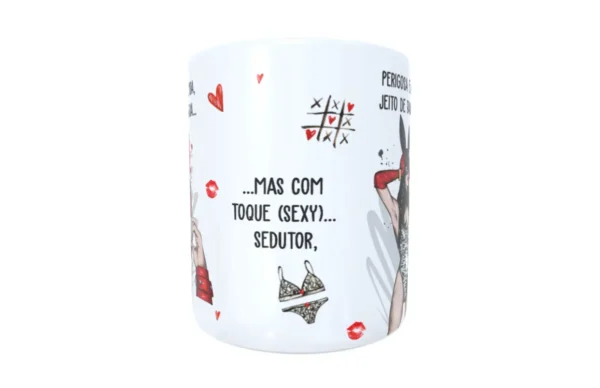 Personalize Canecas - Kit Digital Perigosa e Linda