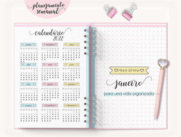 Planejamento Semanal Permanente - Arquivo Digital