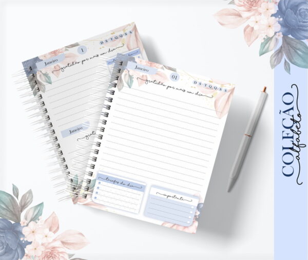 Agenda Alfabeto Azul - Arquivo Digital - Imagem 2