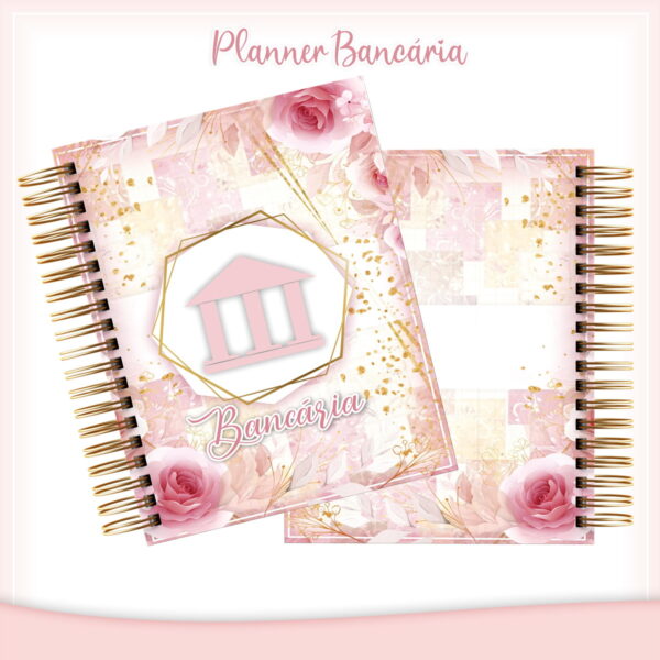 planner bancaria feminino arquivo digital informacoes