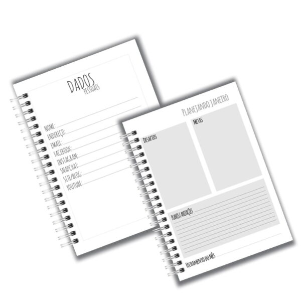 Planner Bancária Feminino - Arquivo Digital - Imagem 3
