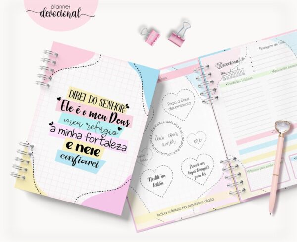 planner devocional ele e meu deus arquivo digital devocional feminino arquivo digital