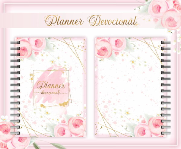 planner devocional flor arte para caneca arquivo digital scrapbook
