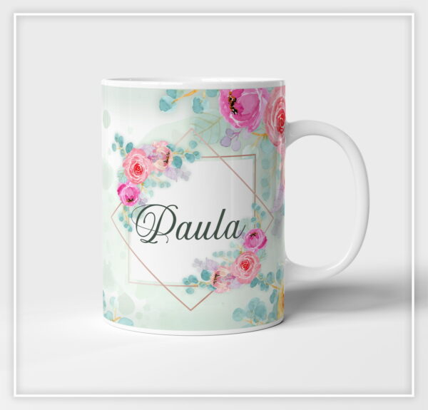 Planner Devocional Rosa + Arte para Caneca - Arquivo Digital - Imagem 3