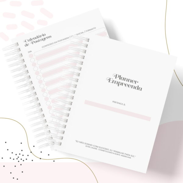 Planner Empreenda Feminino - Arquivo Digital - Imagem 2